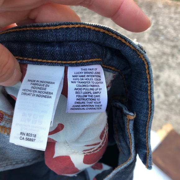 3/$30 Lucky Brand Sweet'n Low Boot Cut size 14 - Picture 7 of 8